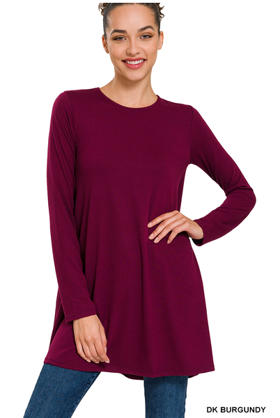 Catch You Falling Swing Tunic Dress